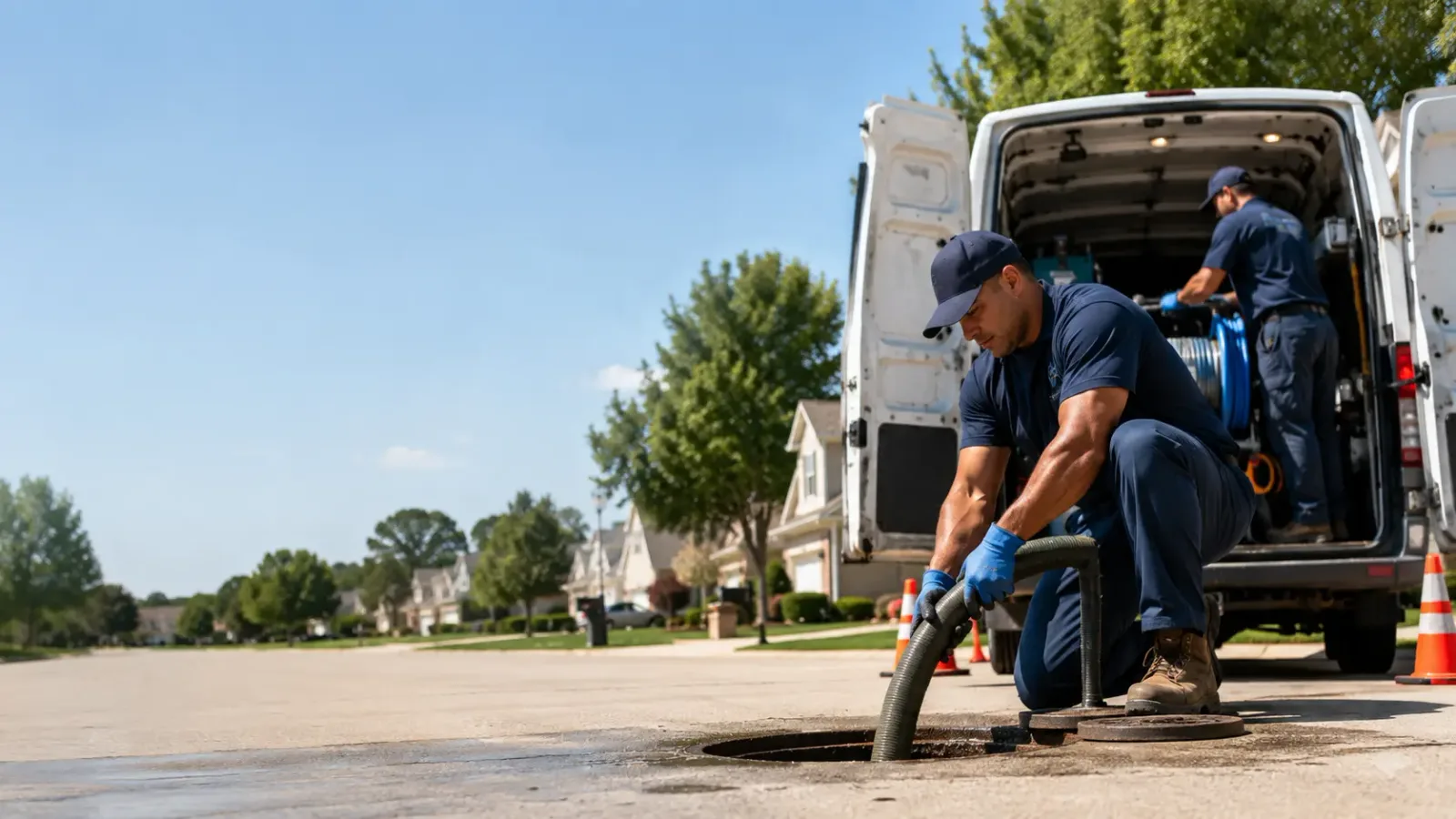 Sewer Backup Cleanup services in Markleville, IN